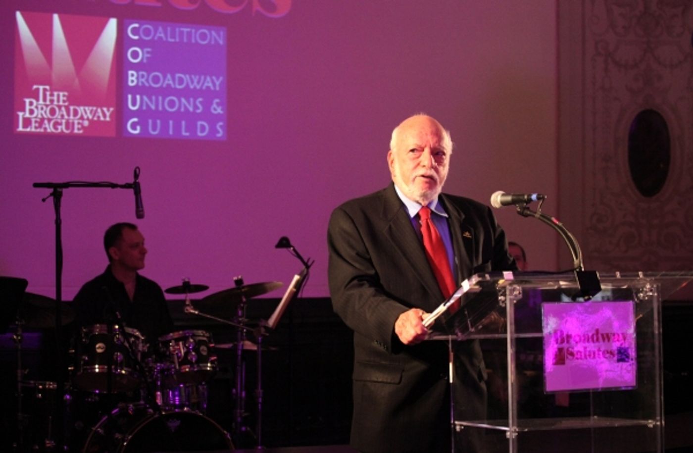 Photo Coverage: Hal Prince, Laura Osnes and More at BROADWAY SALUTES 2012!  Image