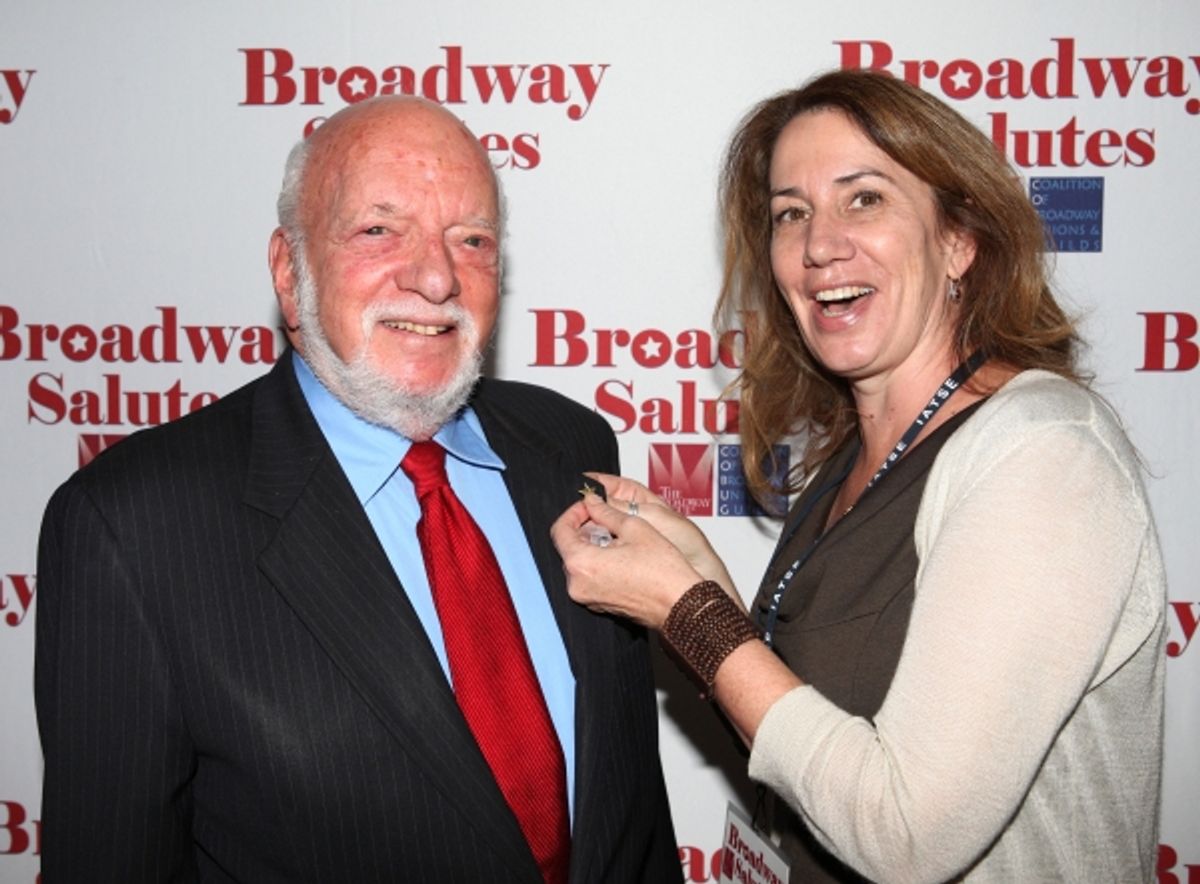 Hal Prince & Laura Penn at 