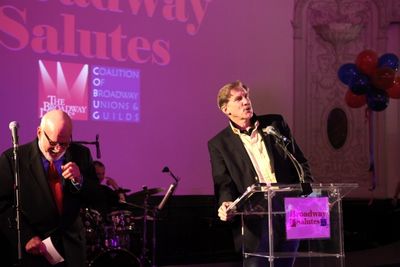 Hal Prince & Nick Wyman  Photo