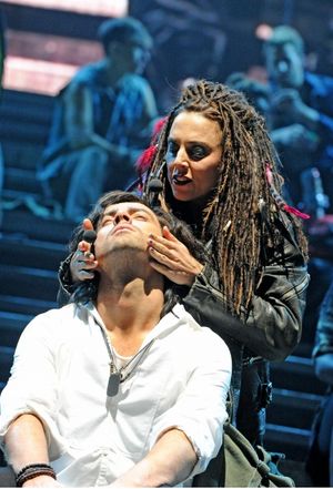 Mel C and Ben Forster @ BroadwayWorld Mel C and Ben Forster Photo