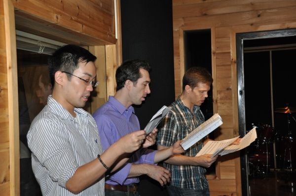 Christopher Shin, Jesse Swimm and Brian Ogilvie Photo