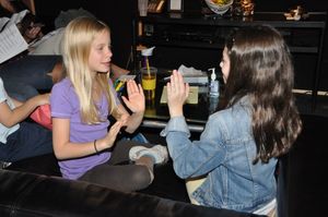 Elizabeth Teeter and Carly Paige Baron Photo