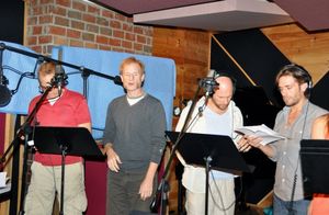 Jim Walton, Nick Corley, Justin Greer and Eric Sciotto Photo