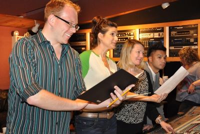 Richard Rockage, Stephanie J. Block, Lynn Pinto and Andros Rodriguez Photo