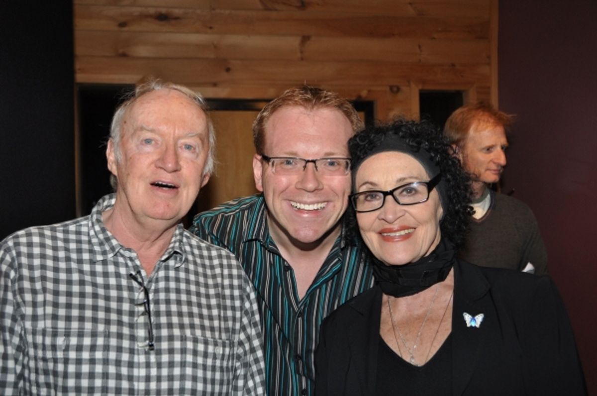 Jim Norton, Richard Rockage and Chita Rivera at 
