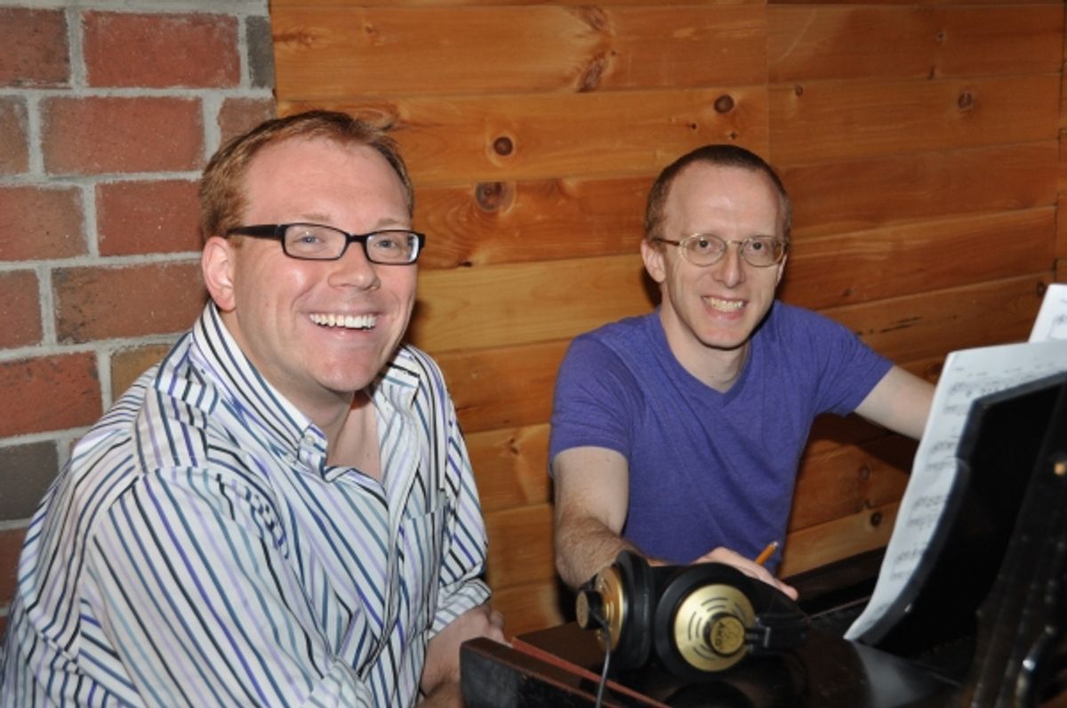 Richard Rockage and Ed Goldschneider at 