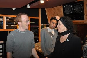 Ed Goldschneider, Andros Rodriguez and Chita Rivera Photo