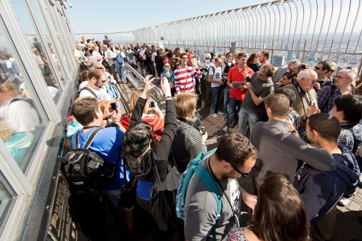  Waldo at the Empire State Building at 