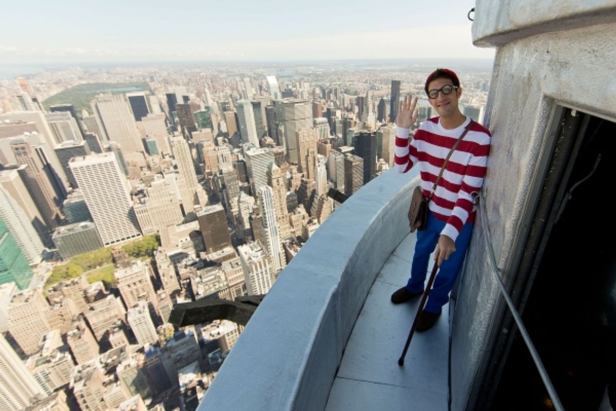 Waldo at the Empire State Building at 
