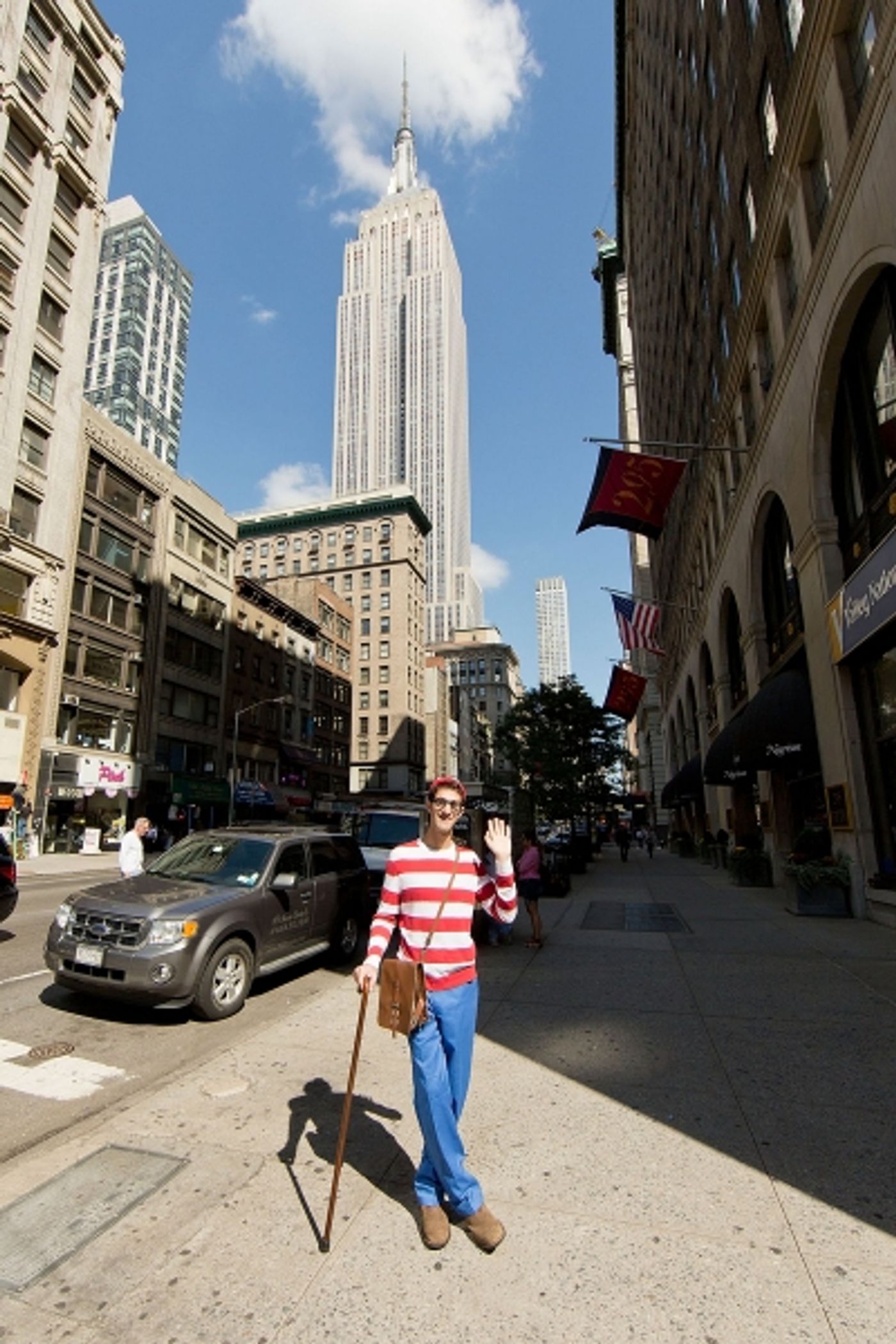 Photo Flash: Where's Waldo? Spotted at the Empire State Building  Image