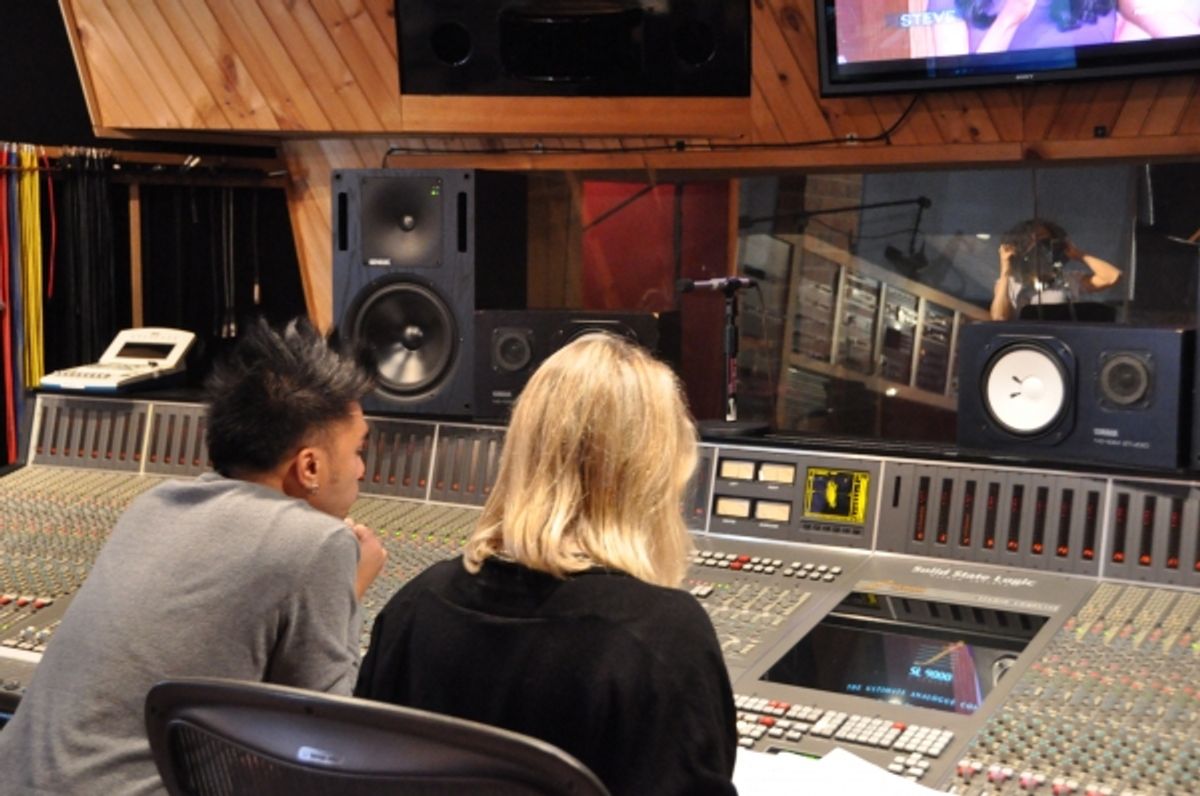 Andros Rodriguez and Lynn Pinto at 