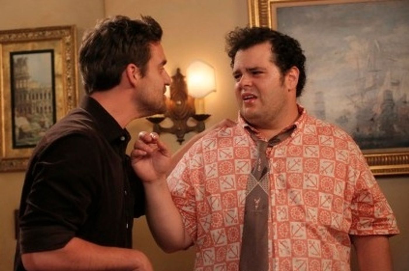 Photo Flash: First Look - Josh Gad Guests on NEW GIRL Season Premiere Tonight, 9/25  Image