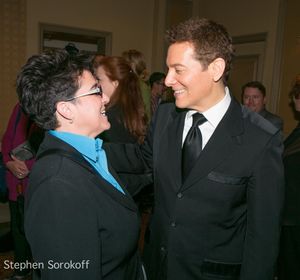 Terese Genecco & Michael Feinstein @ BroadwayWorld Terese Genecco & Michael Feinstein Photo