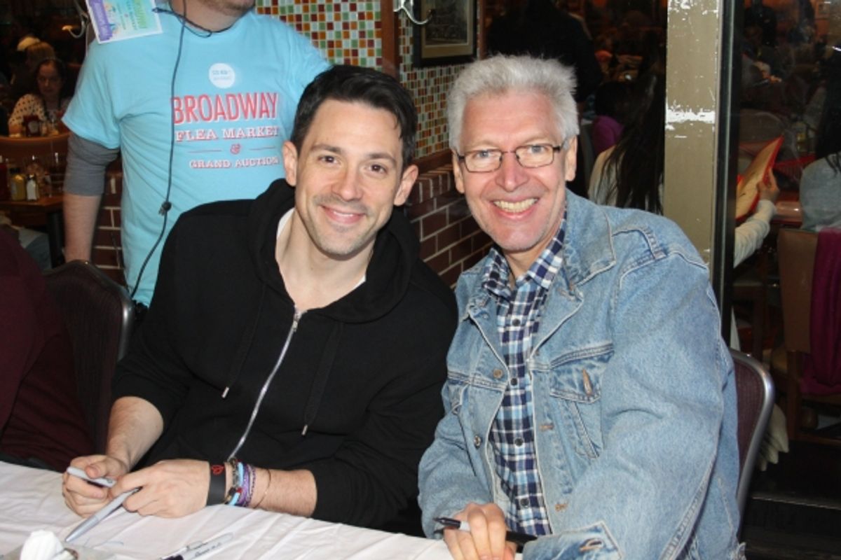  Steve Kazee and Tony Sheldon  at 