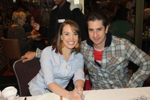 Kara Lindsay and Matthew Saldivar @ BroadwayWorld Kara Lindsay and Matthew Saldivar Photo