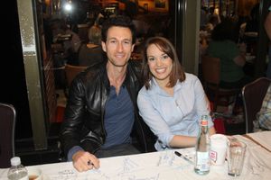 Aaron Lazar and Kara Lindsay @ BroadwayWorld Aaron Lazar and Kara Lindsay Photo