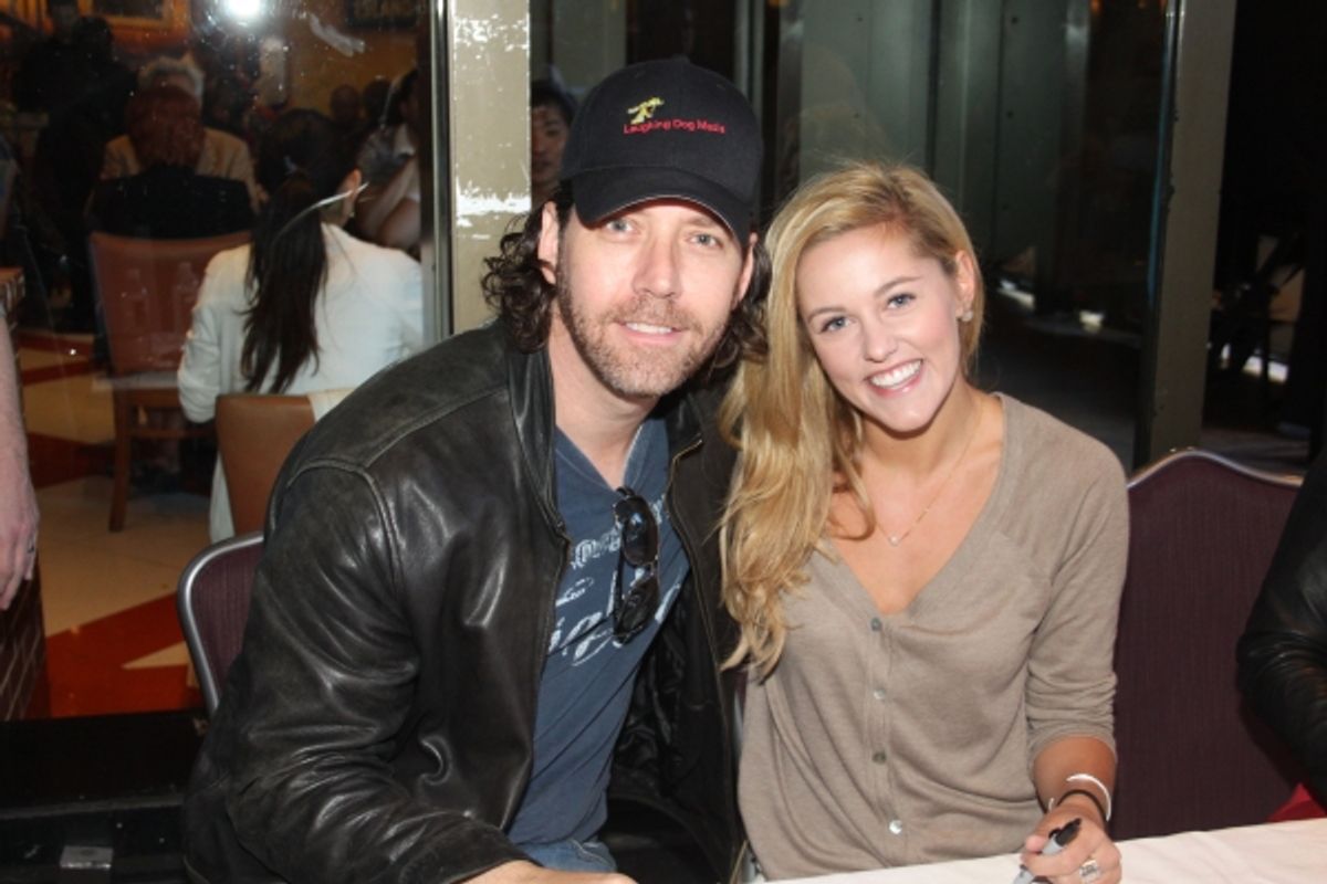  James Barbour and Taylor Louderman  at 