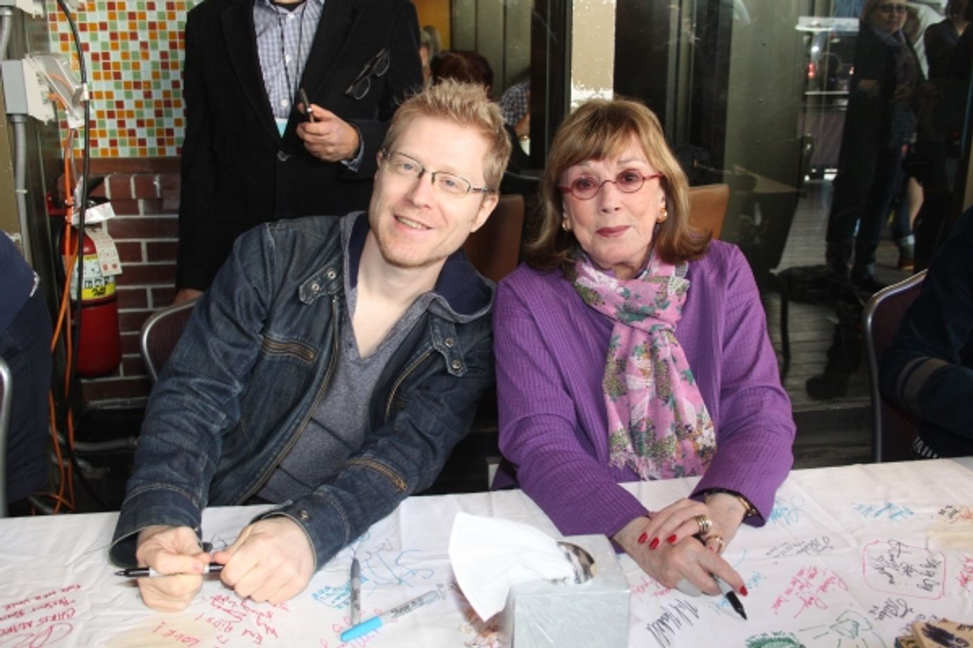 Photo Coverage: 2012 BC/EFA Flea Market Celebrity Tables Part Two Image