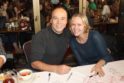  Danny Burstein and Rebecca Luker  Photo