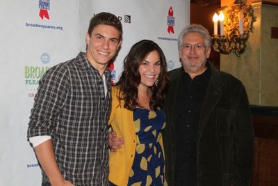  Derek Klena, Lindsay Mendez and Harvey Fierstein  Photo