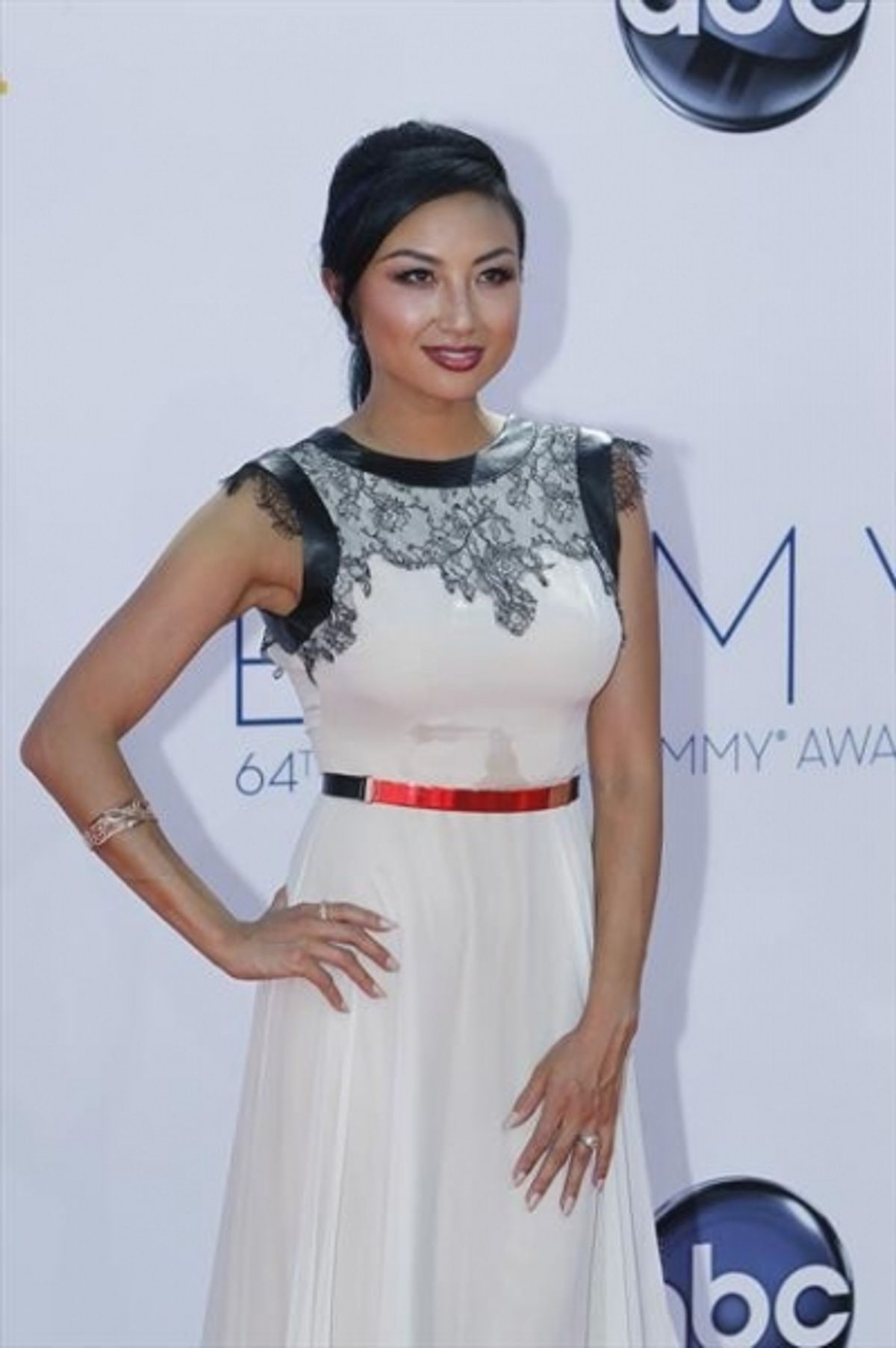  THE 64TH PRIMETIME EMMY(r) AWARDS - The 64th Primetime Emmy Awards broadcasts live from 8:00-11:00 p.m., ET/5:00-8:00 p.m., PT., Sunday, September 23, 2012 exclusively on ABC. (ABC/RICK ROWELL)JEANNIE MAI at 