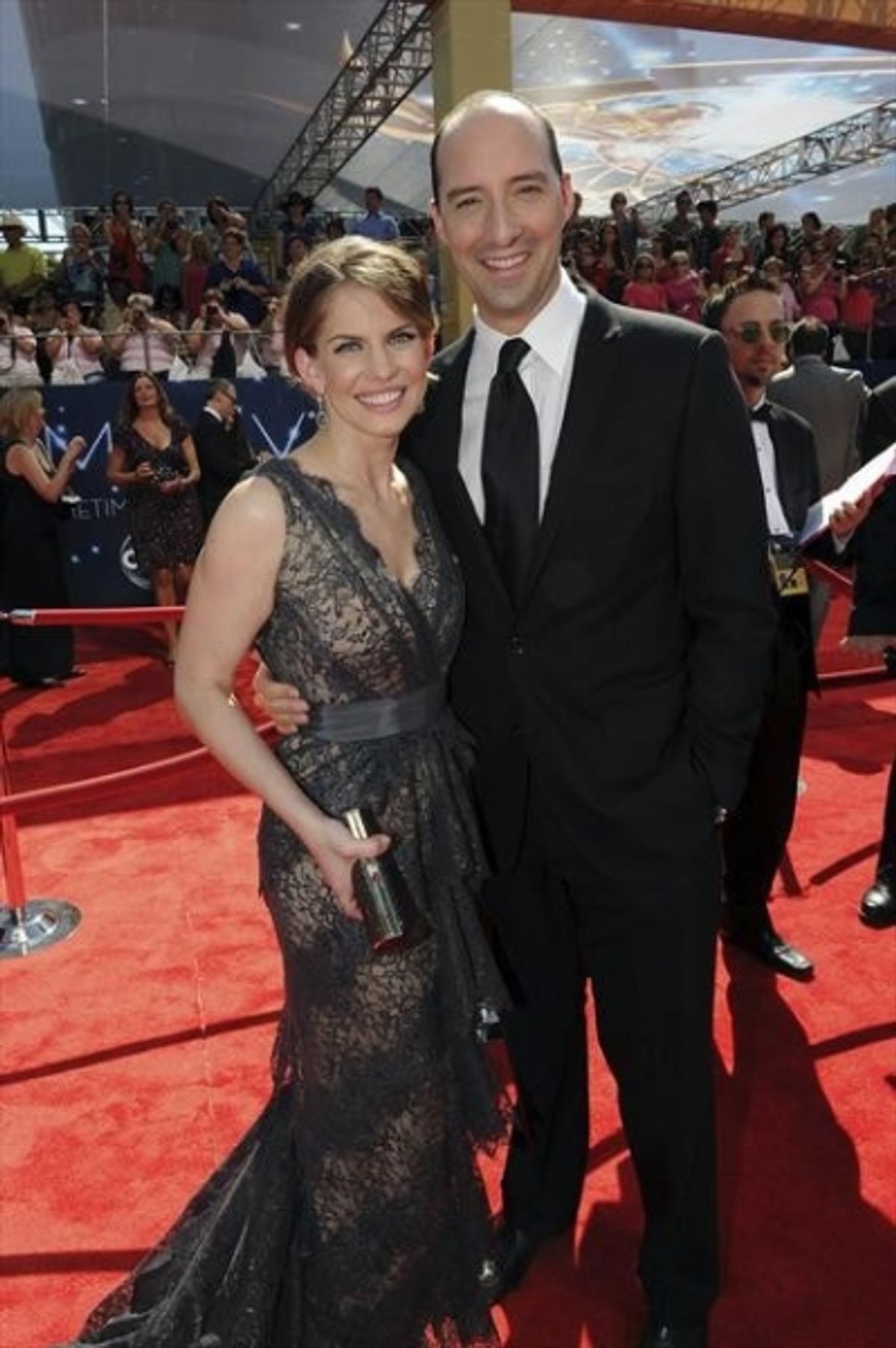  THE 64TH PRIMETIME EMMY(r) AWARDS - The 64th Primetime Emmy Awards broadcasts live from 8:00-11:00 p.m., ET/5:00-8:00 p.m., PT., Sunday, September 23, 2012 exclusively on ABC. (ABC/RICHARD HARBAUGH)TONY HALE at 