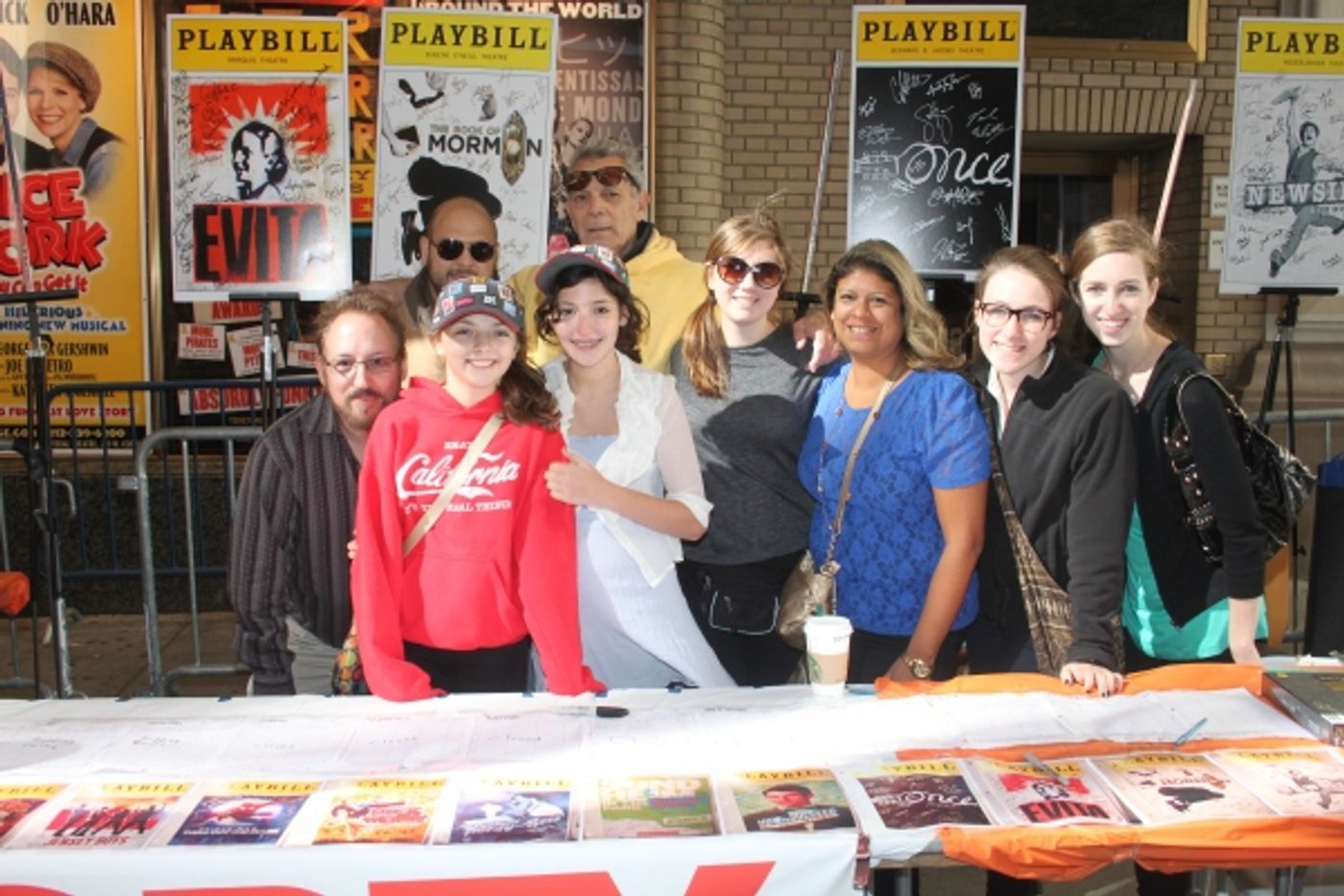 Photo Coverage: 2012 BC/EFA Flea Market - Merchandise Tables Image