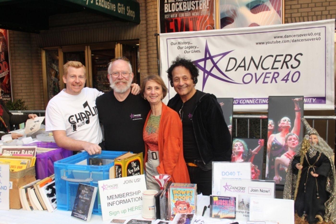 Photo Coverage: 2012 BC/EFA Flea Market - Merchandise Tables Image