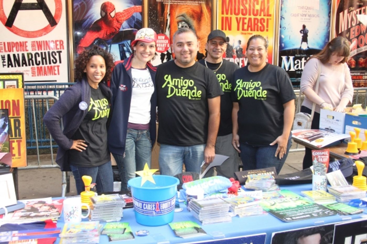 Photo Coverage: 2012 BC/EFA Flea Market - Merchandise Tables Image