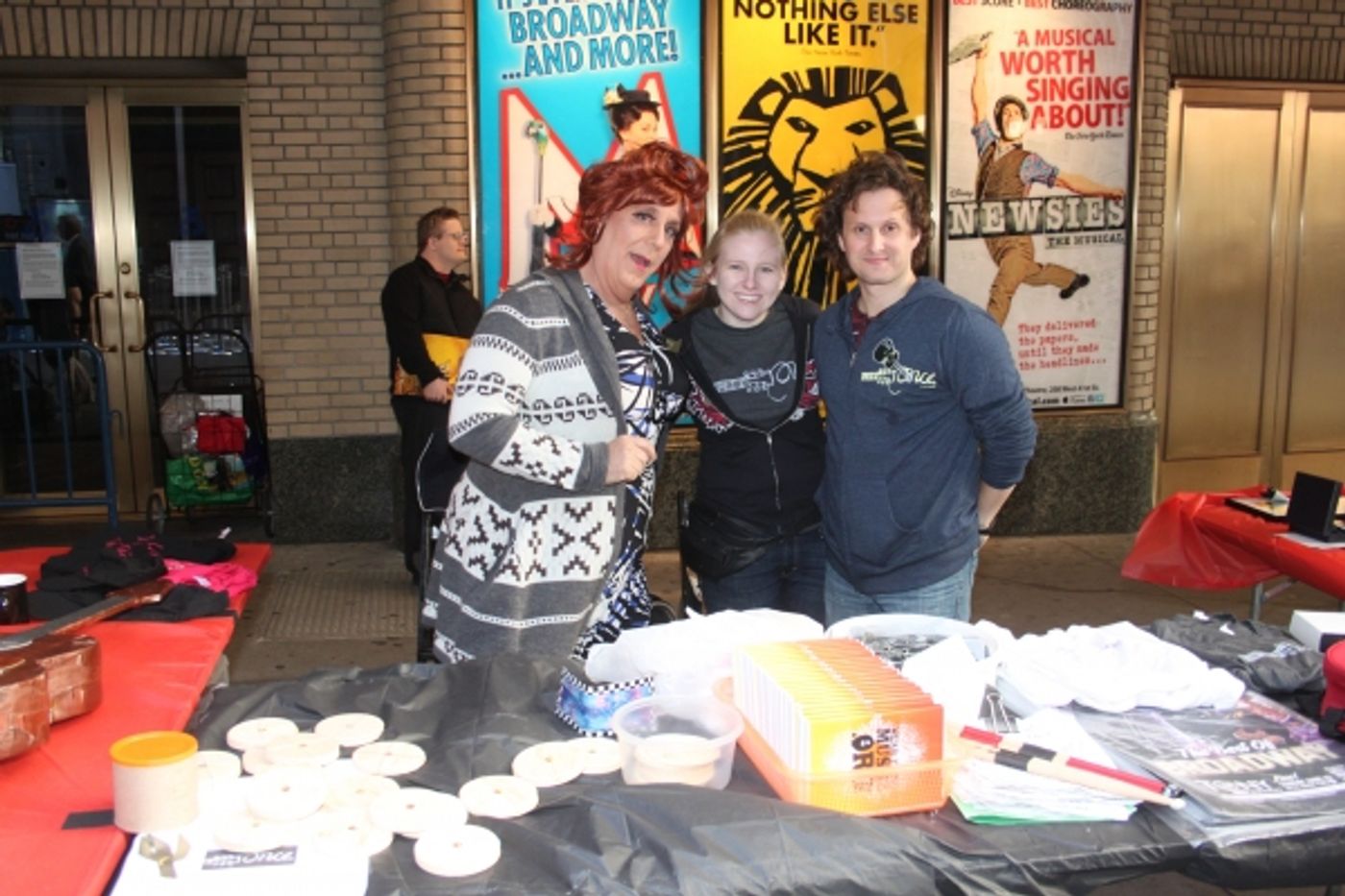 Photo Coverage: 2012 BC/EFA Flea Market - Merchandise Tables Image