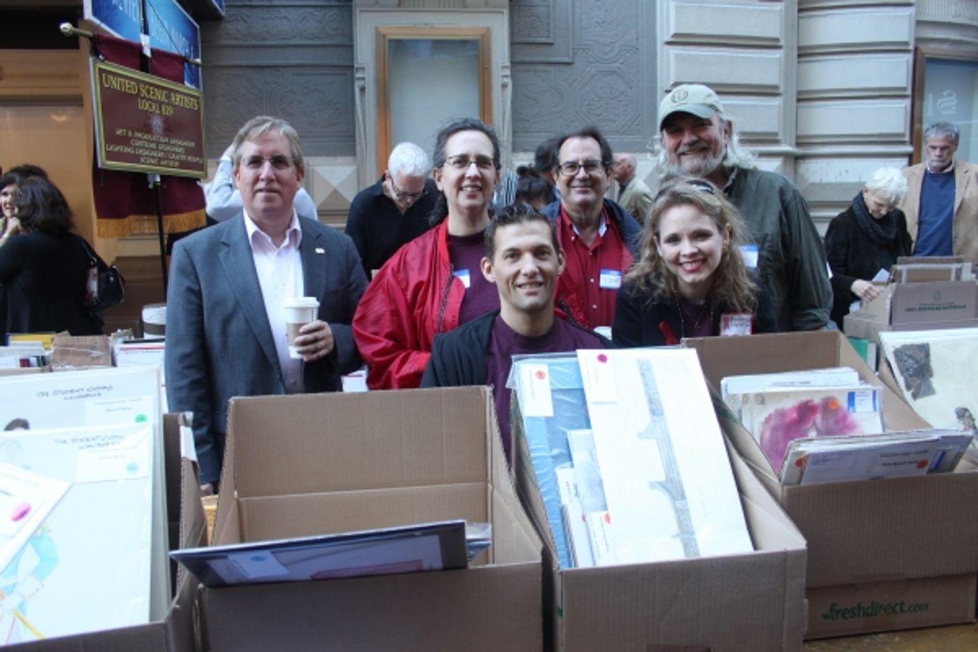 Photo Coverage: 2012 BC/EFA Flea Market - Merchandise Tables Image