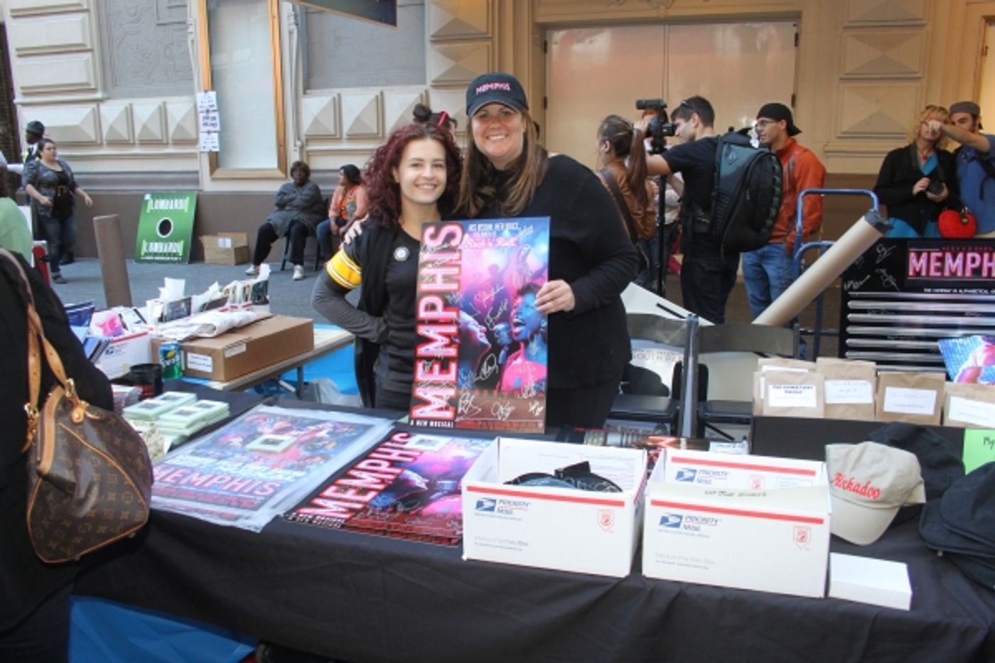 Photo Coverage: 2012 BC/EFA Flea Market - Merchandise Tables Image