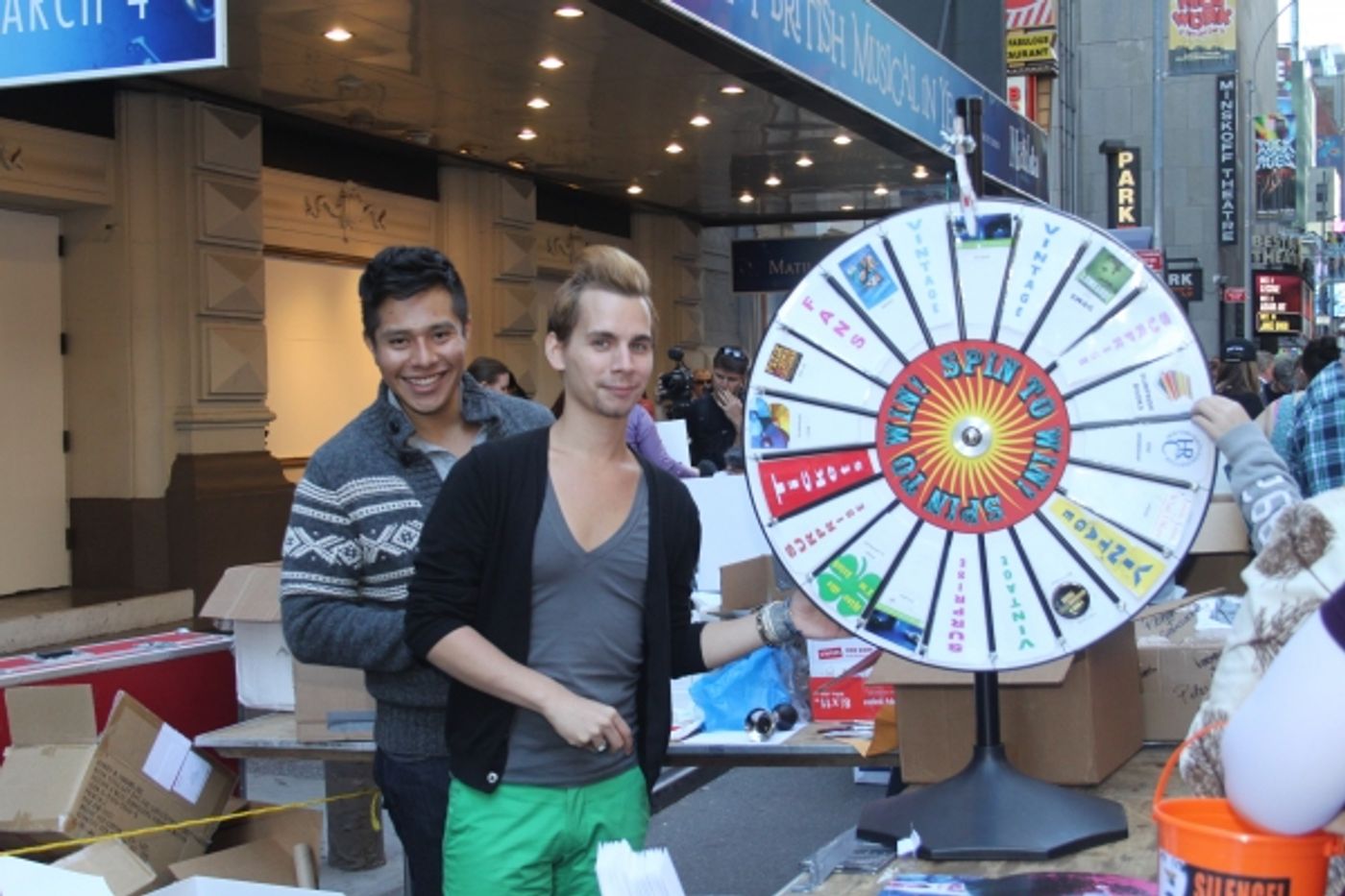 Photo Coverage: 2012 BC/EFA Flea Market - Merchandise Tables Image