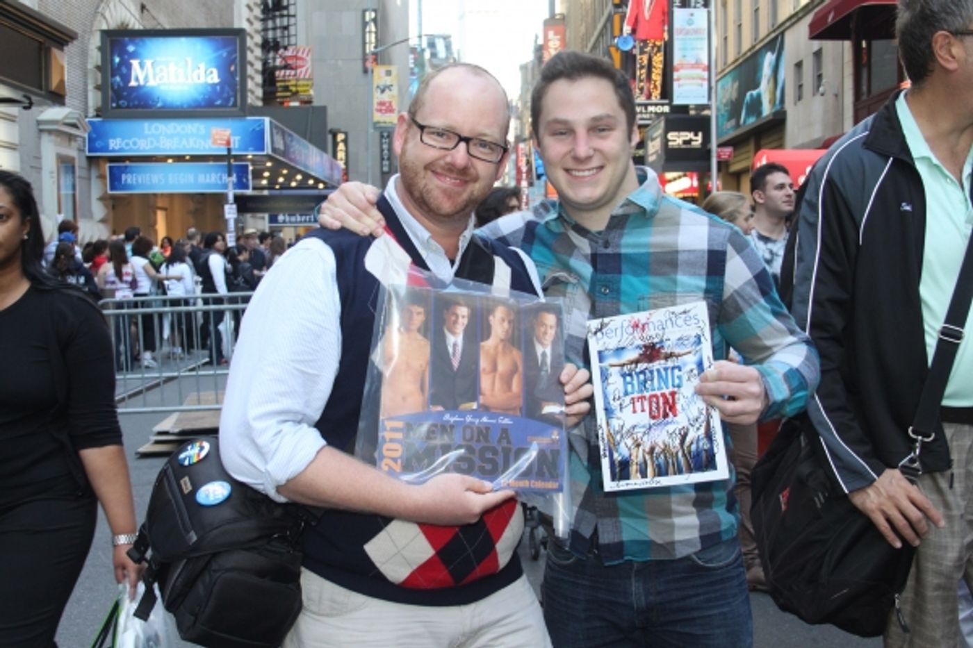 Photo Coverage: 2012 BC/EFA Flea Market - Merchandise Tables Image