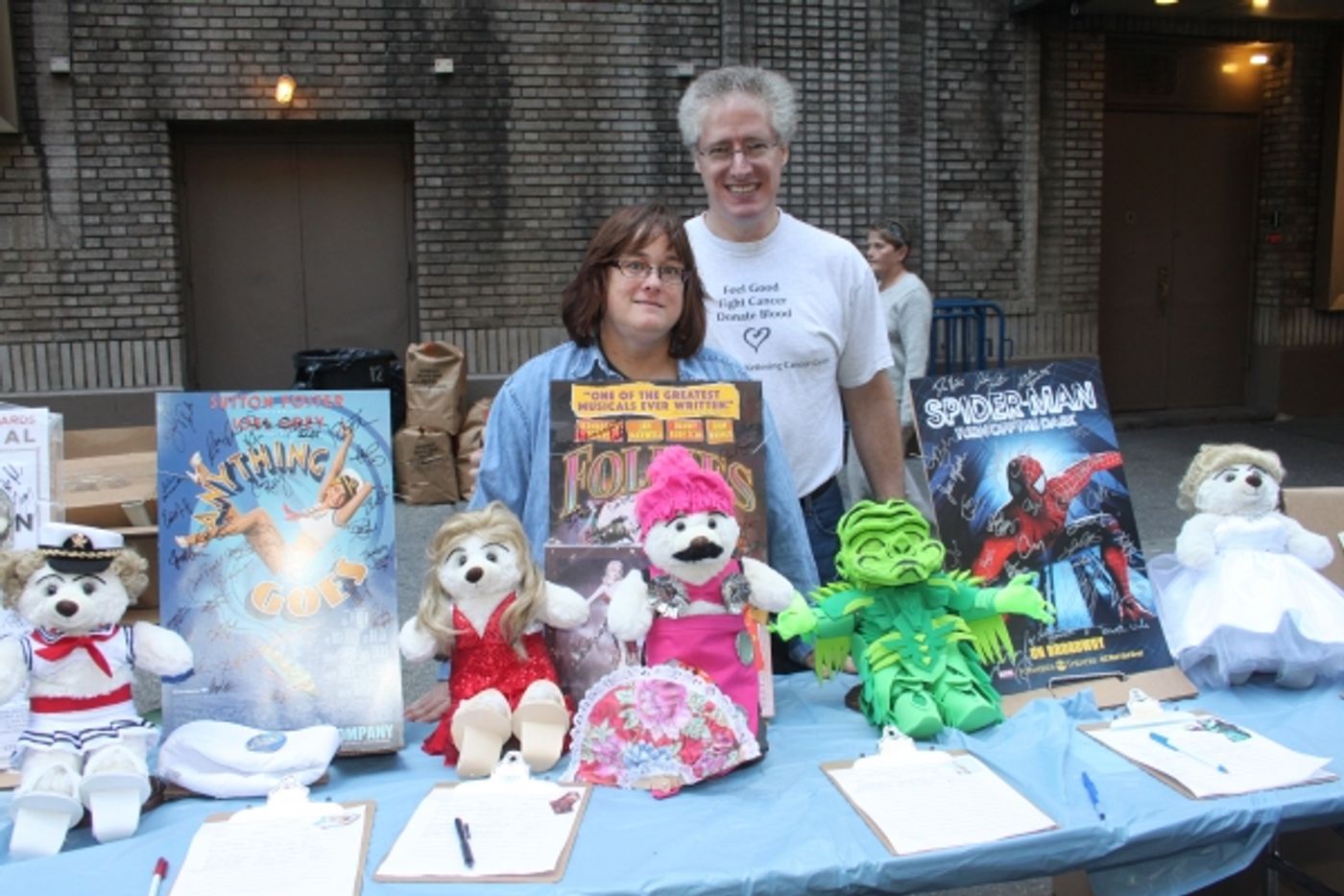 Photo Coverage: 2012 BC/EFA Flea Market - Merchandise Tables Image