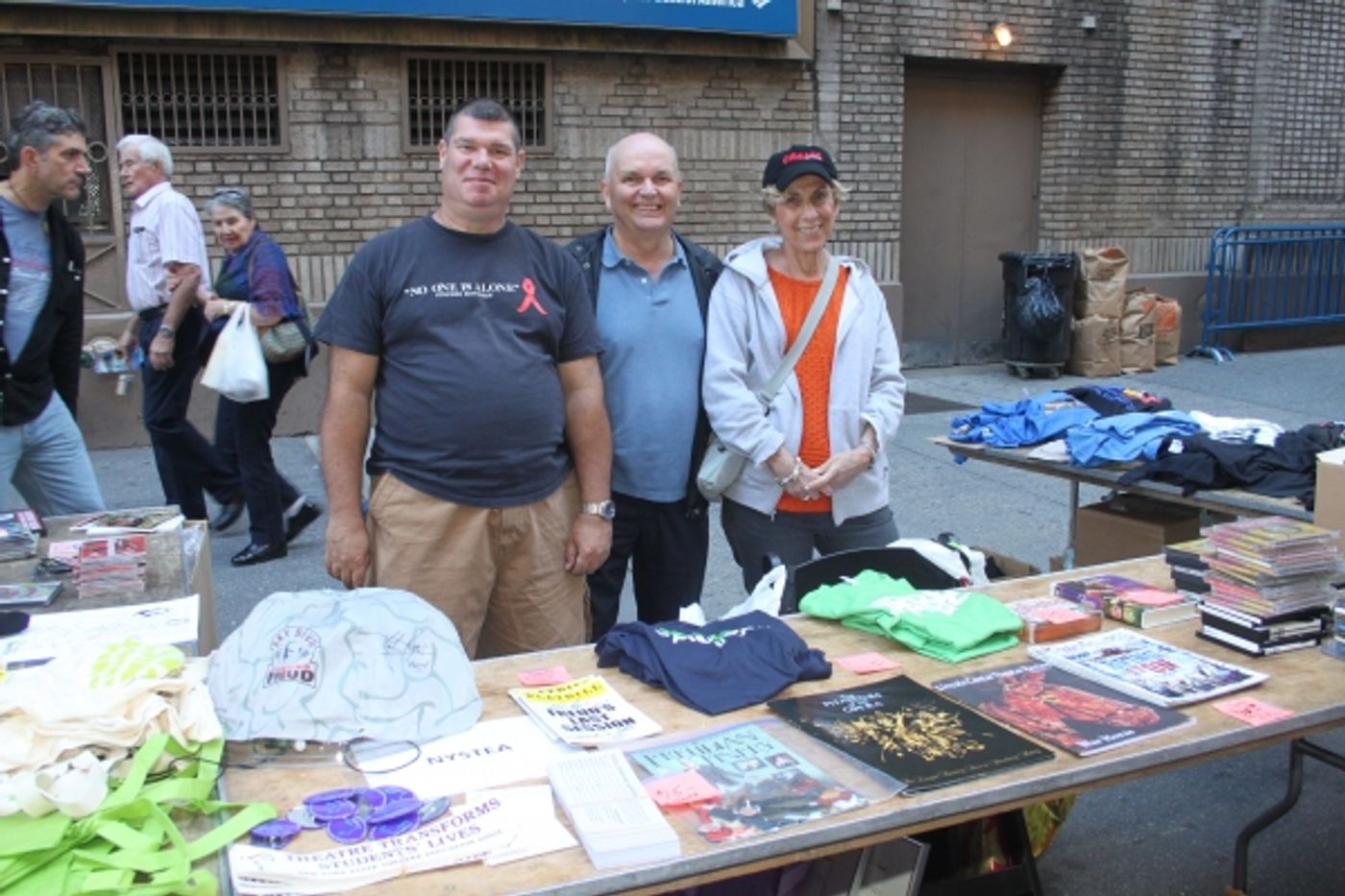 Photo Coverage: 2012 BC/EFA Flea Market - Merchandise Tables Image