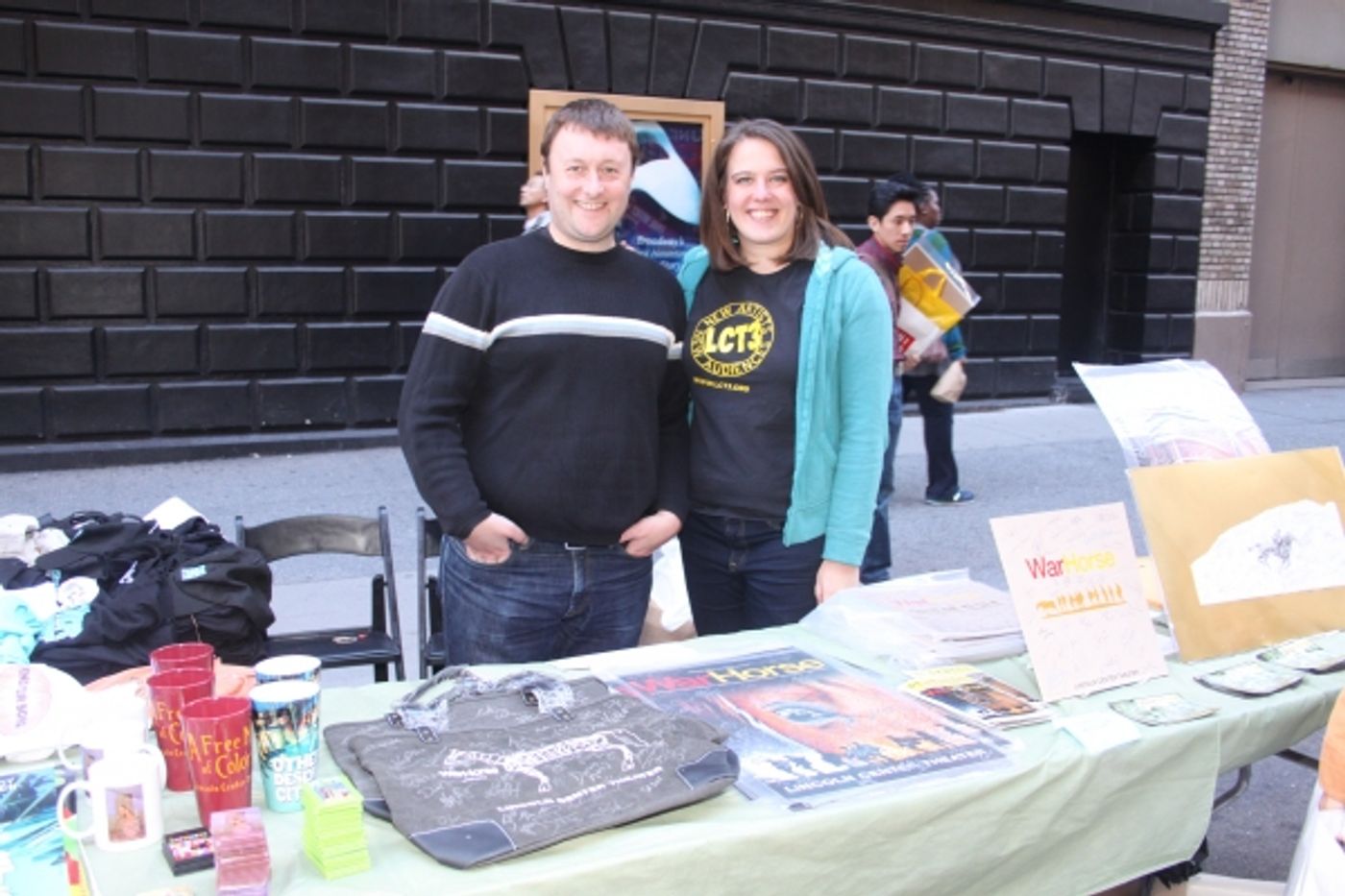 Photo Coverage: 2012 BC/EFA Flea Market - Merchandise Tables Image
