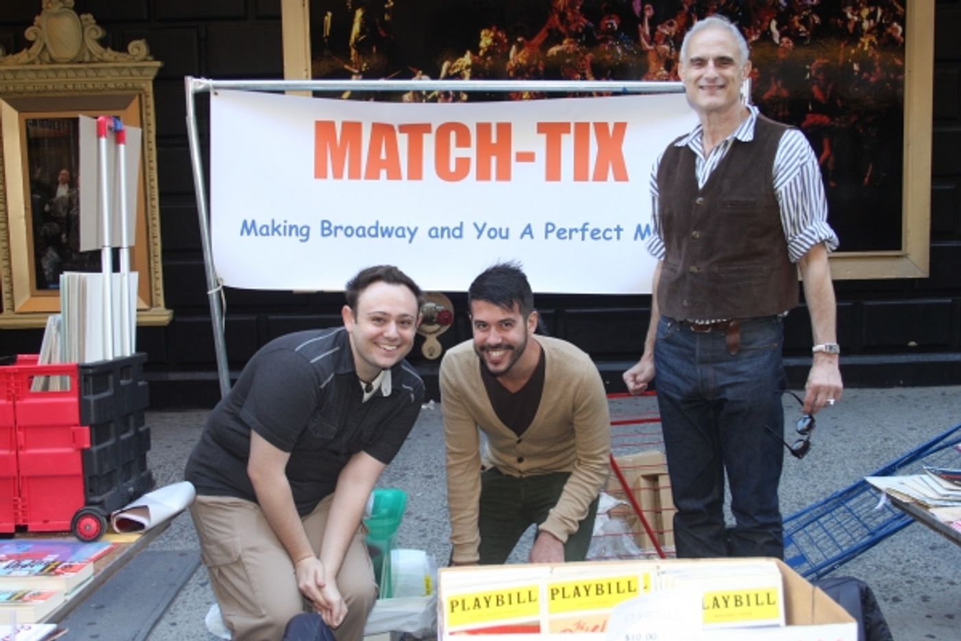 Photo Coverage: 2012 BC/EFA Flea Market - Merchandise Tables Image