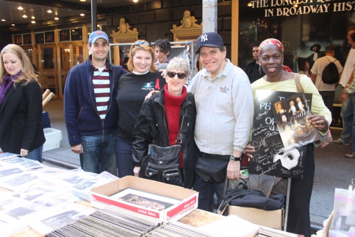Photo Coverage: 2012 BC/EFA Flea Market - Merchandise Tables Image