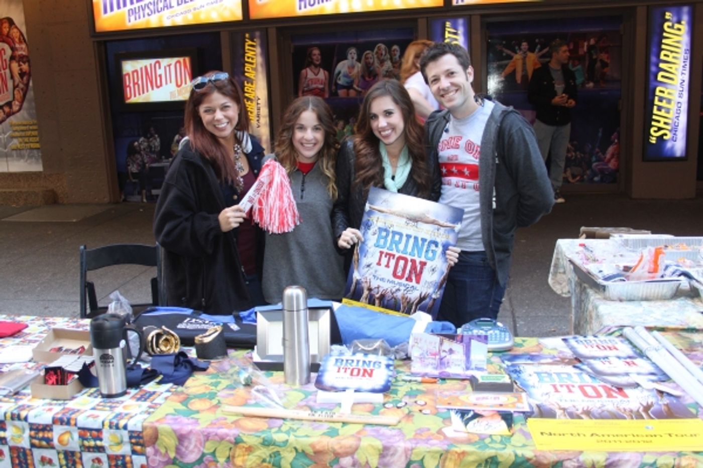 Photo Coverage: 2012 BC/EFA Flea Market - Merchandise Tables Image