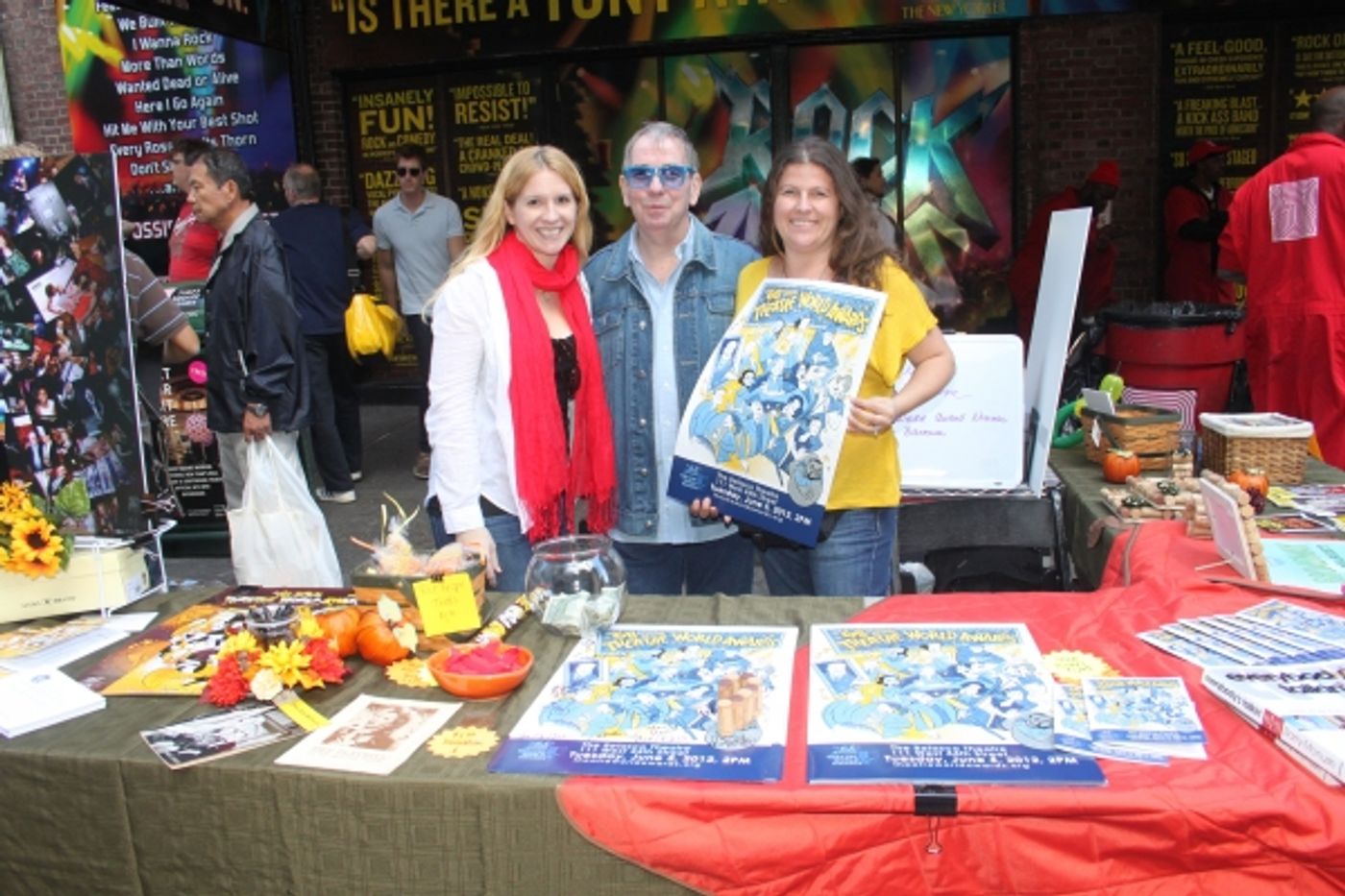 Photo Coverage: 2012 BC/EFA Flea Market - Merchandise Tables Image