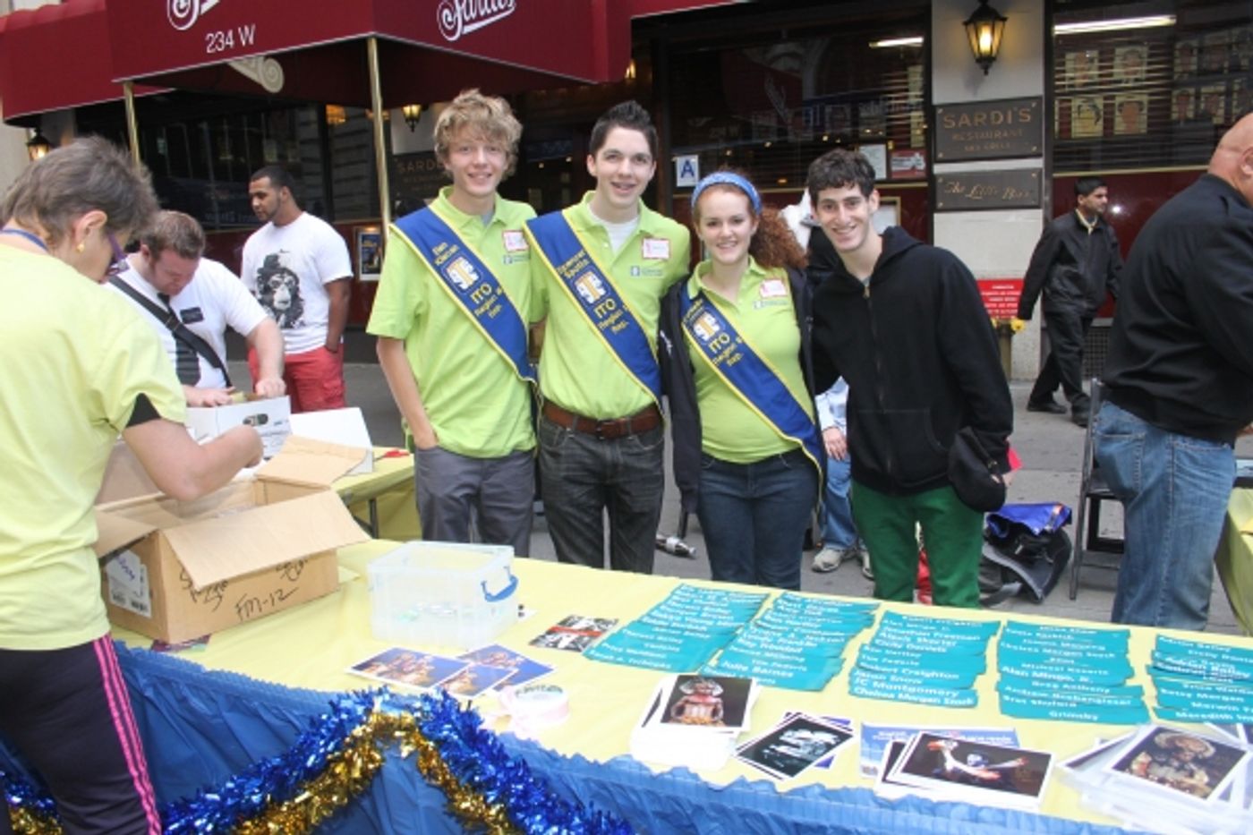 Photo Coverage: 2012 BC/EFA Flea Market - Merchandise Tables Image