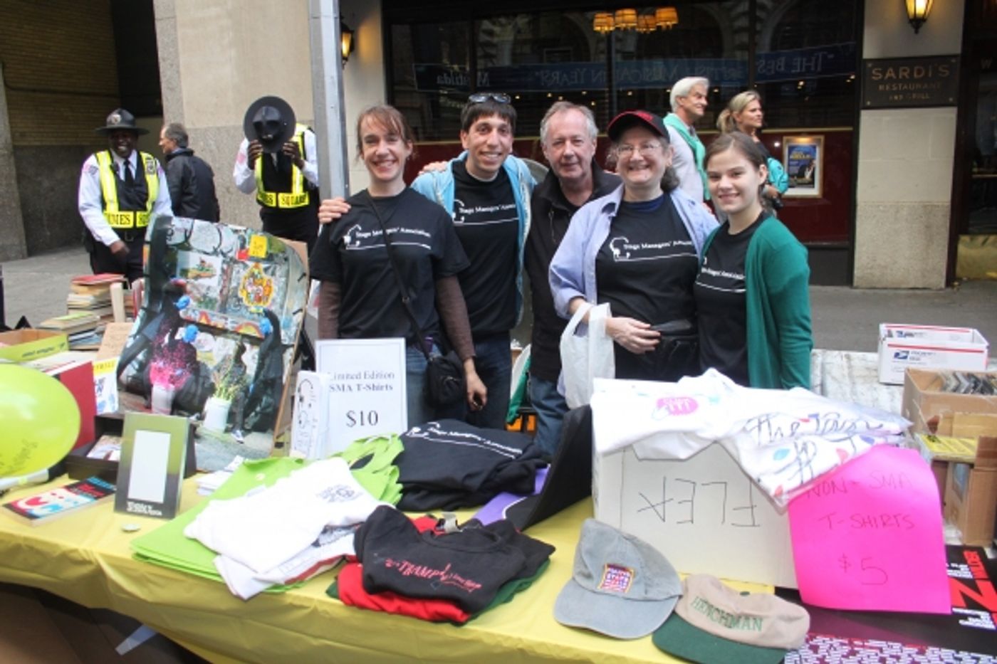 Photo Coverage: 2012 BC/EFA Flea Market - Merchandise Tables Image