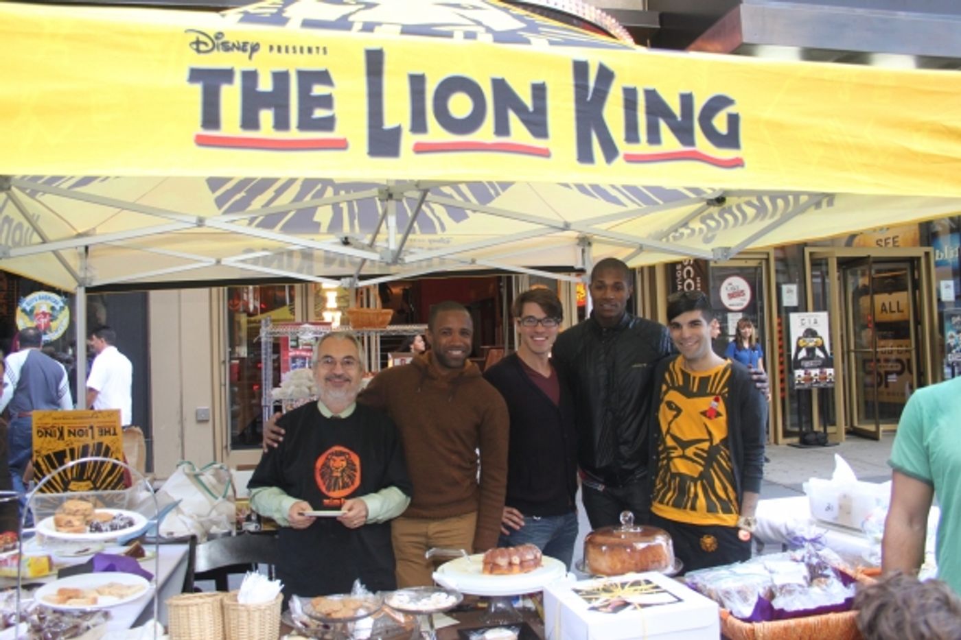 Photo Coverage: 2012 BC/EFA Flea Market - Merchandise Tables Image