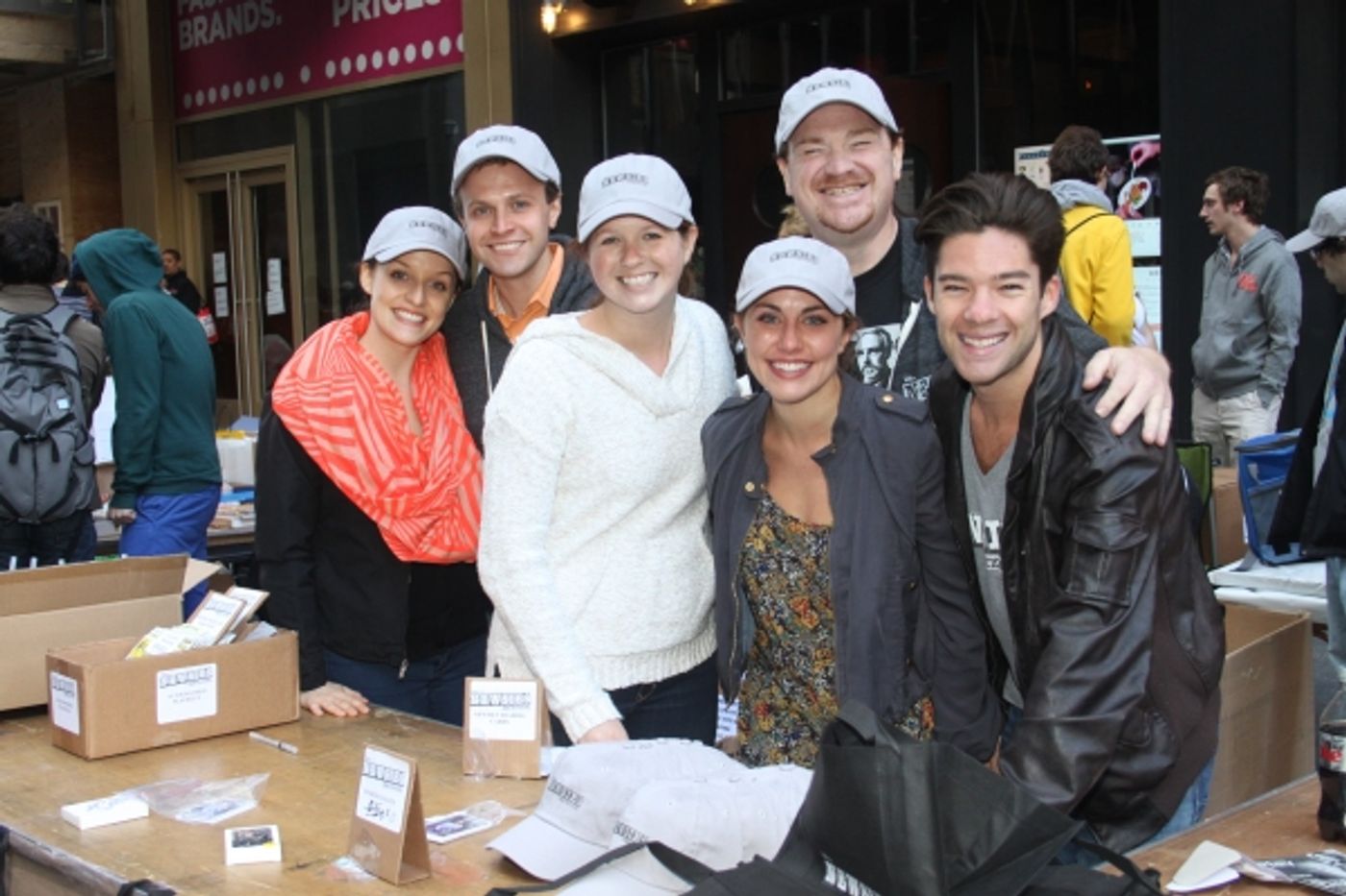 Photo Coverage: 2012 BC/EFA Flea Market - Merchandise Tables Image