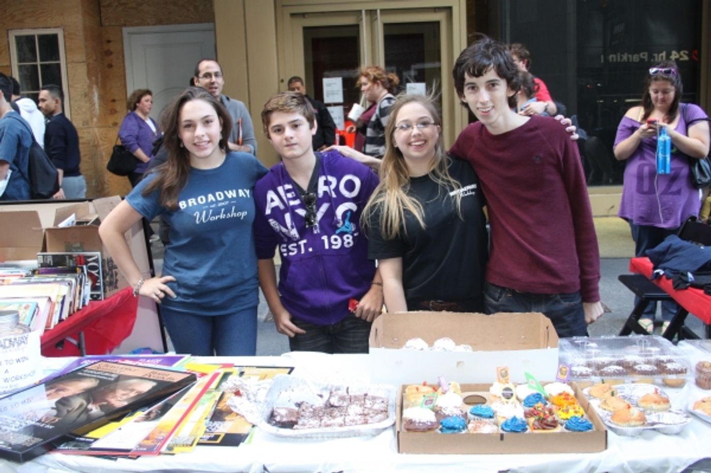 Photo Coverage: 2012 BC/EFA Flea Market - Merchandise Tables Image