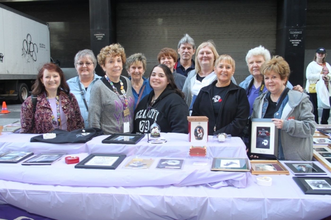Photo Coverage: 2012 BC/EFA Flea Market - Merchandise Tables Image