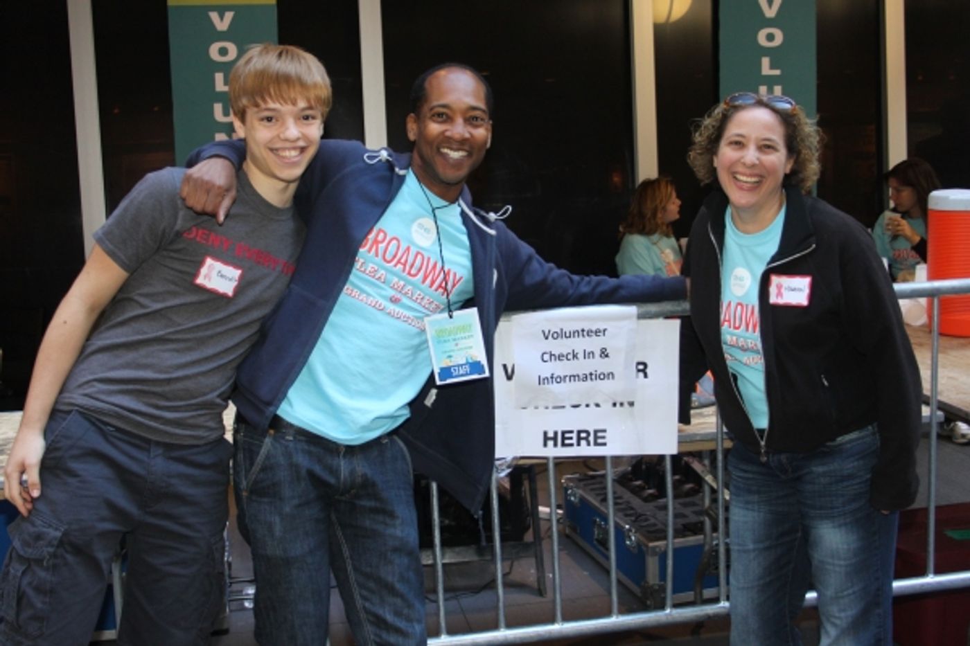 Photo Coverage: 2012 BC/EFA Flea Market - Merchandise Tables Image
