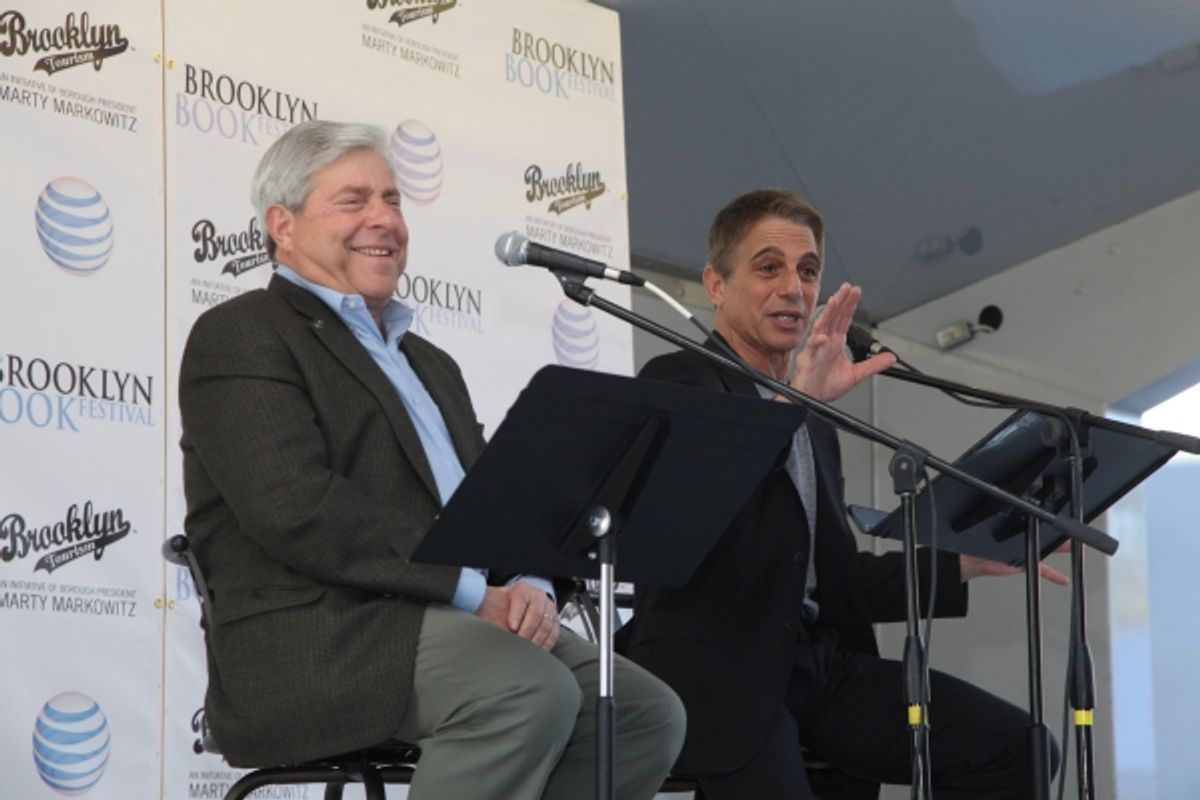  Brooklyn Borough President Marty Markowitz in conversation with Tony Danza at 