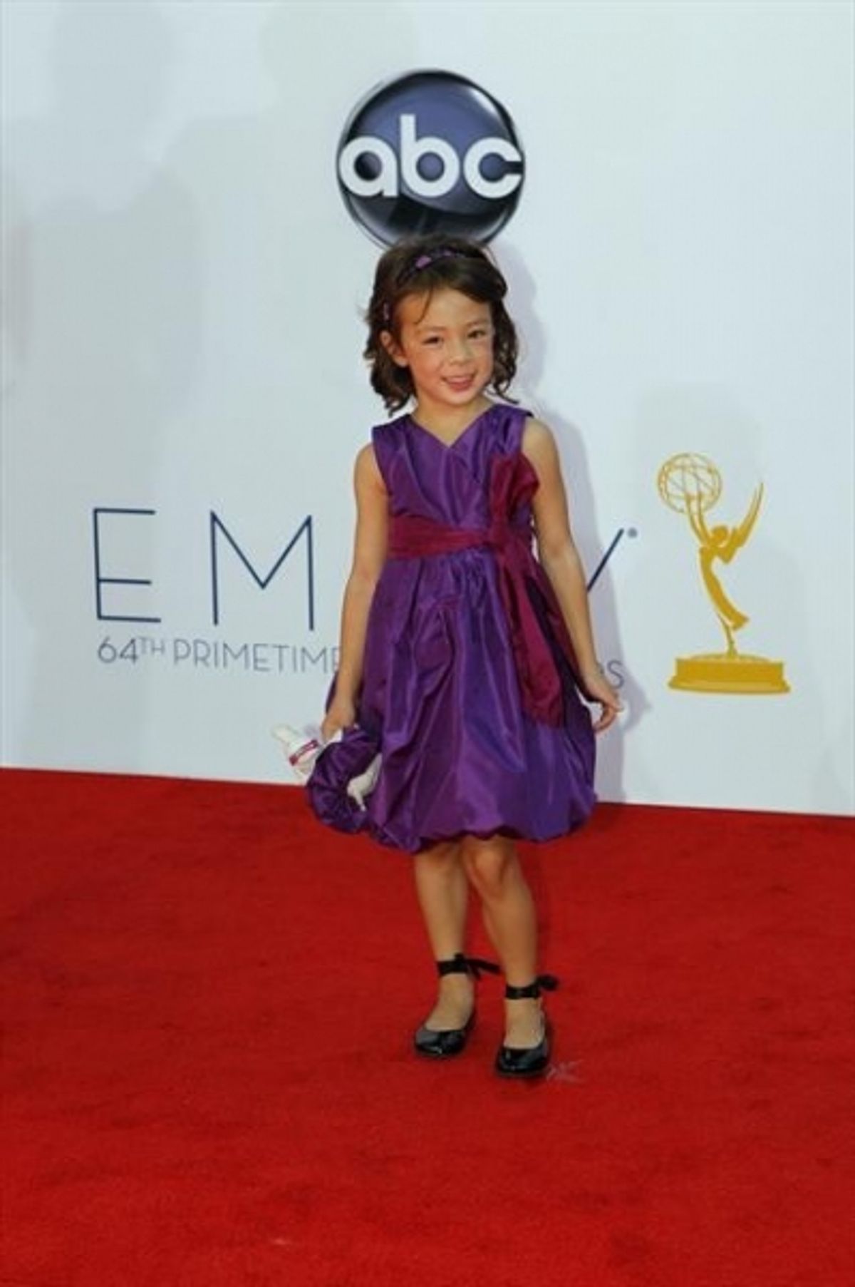  THE 64TH PRIMETIME EMMY(r) AWARDS - The 64th Primetime Emmy Awards broadcasts live from 8:00-11:00 p.m., ET/5:00-8:00 p.m., PT., Sunday, September 23, 2012 exclusively on ABC. (ABC/RICK ROWELL)AUBREY ANDERSON-EMMONS at 